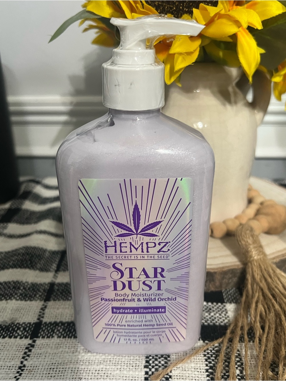 Hempz Star Dust Body Moisturizer — Lavender Pearl